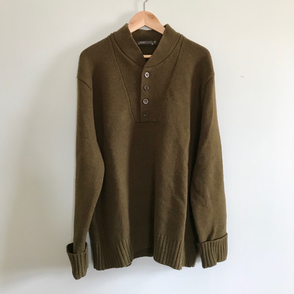 Men’s Olive Green Sweater
